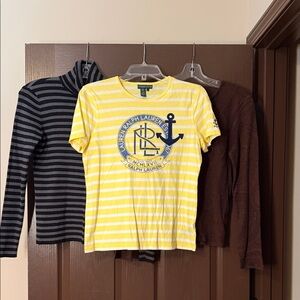 Ralph Lauren women’s shirt (lot of 3)